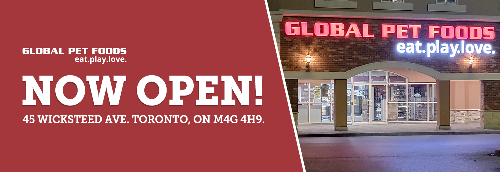 Global Pet Foods » Leaside, Toronto, ON Now Open